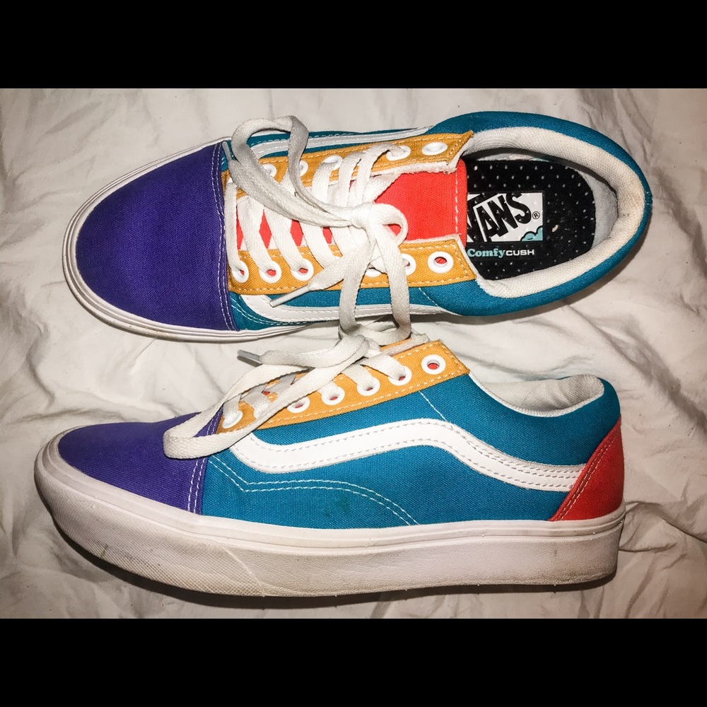 Color Block Vans - Picture 2 of 5